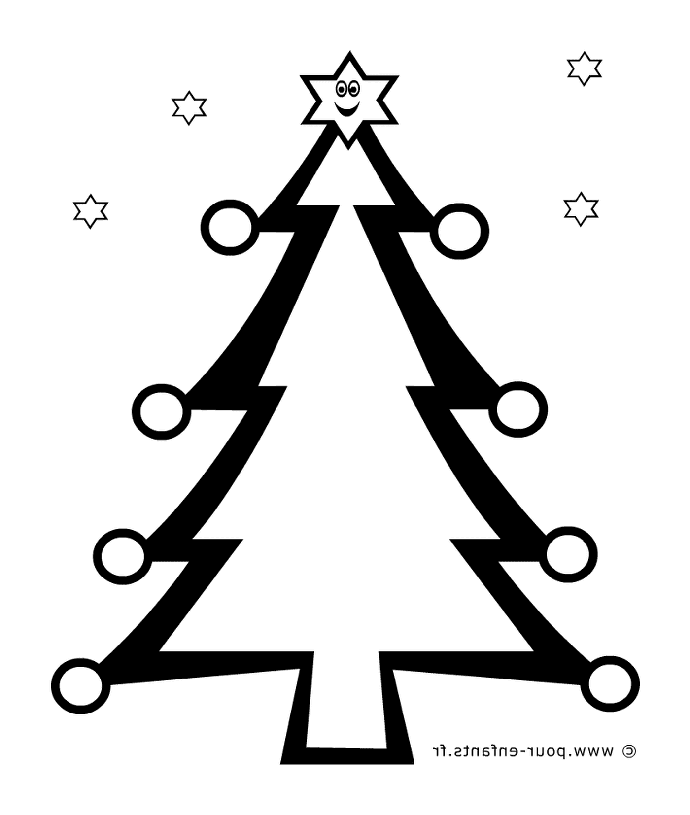  Рождественская елка для детей 