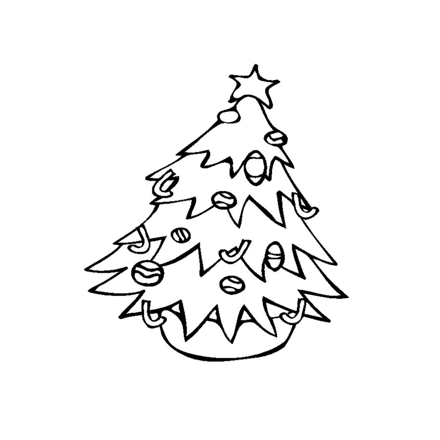  Un árbol de Navidad en línea 