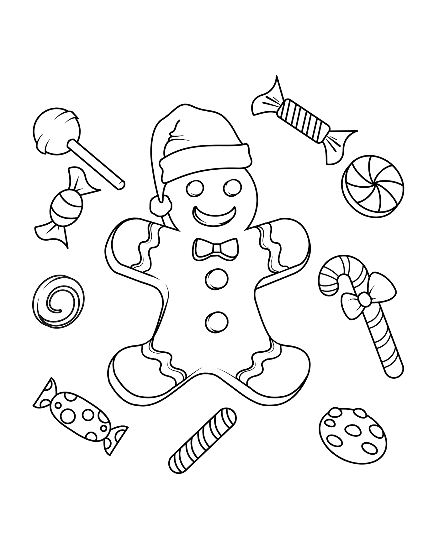  Christmas Gingerbread Man 
