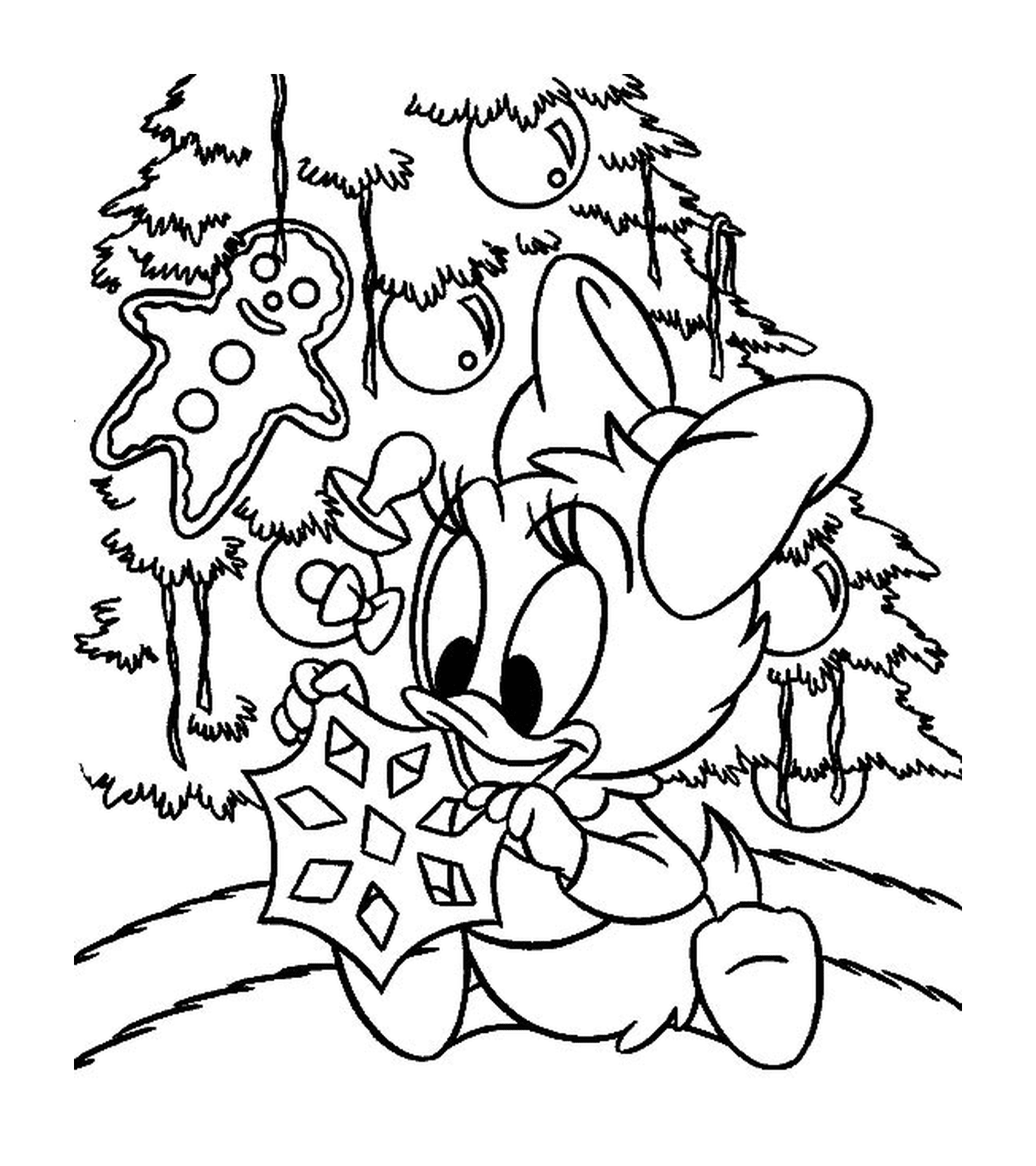  Minnie Mouse con ombrello 