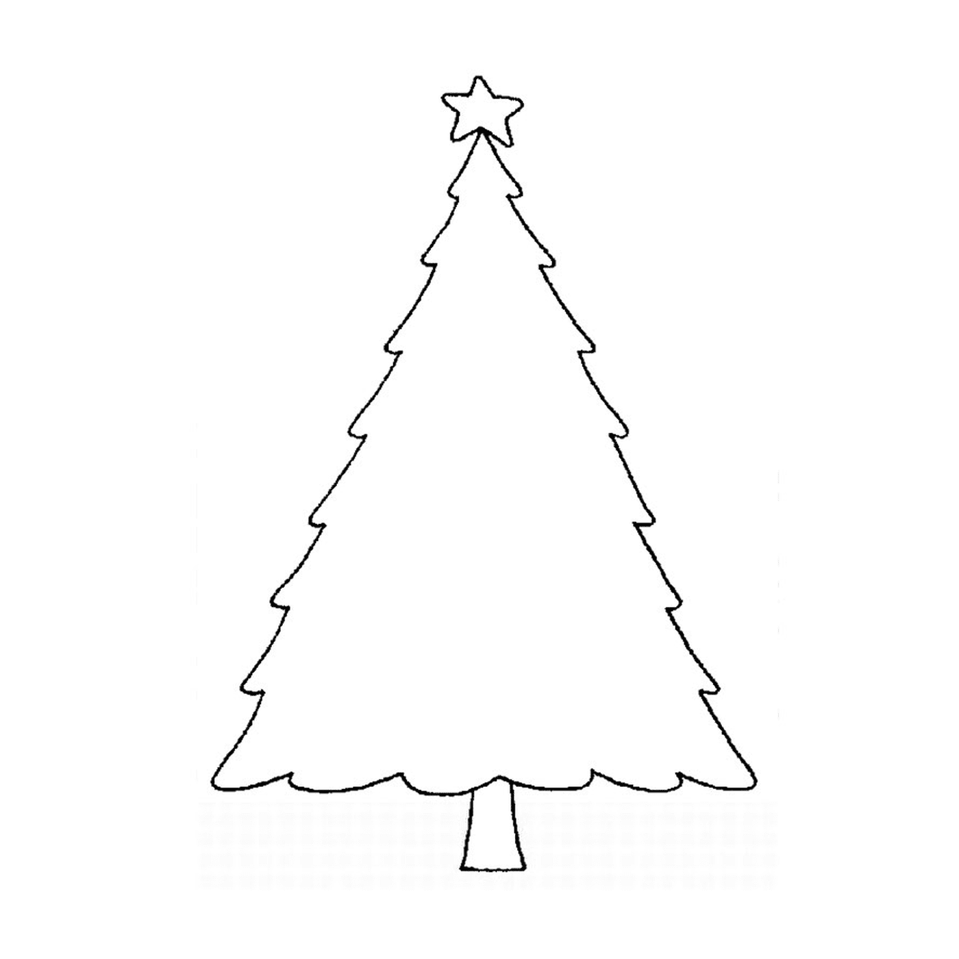  Starry Christmas tree 