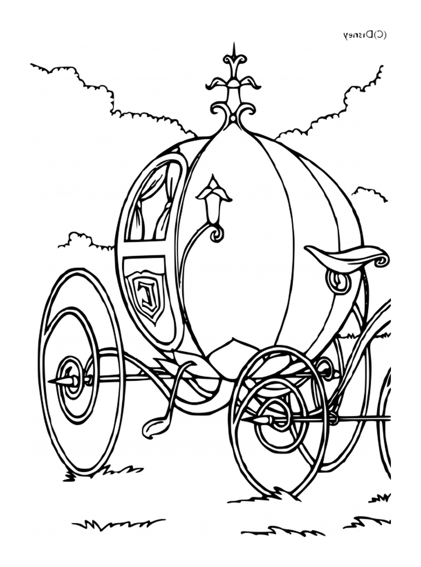  Princess Cinderella's carriage 