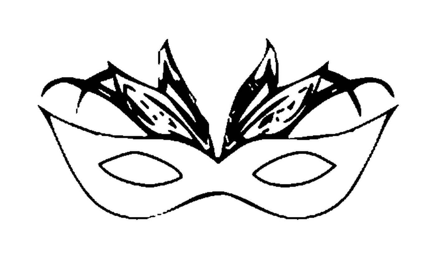  Una maschera di carnevale per gli occhi 