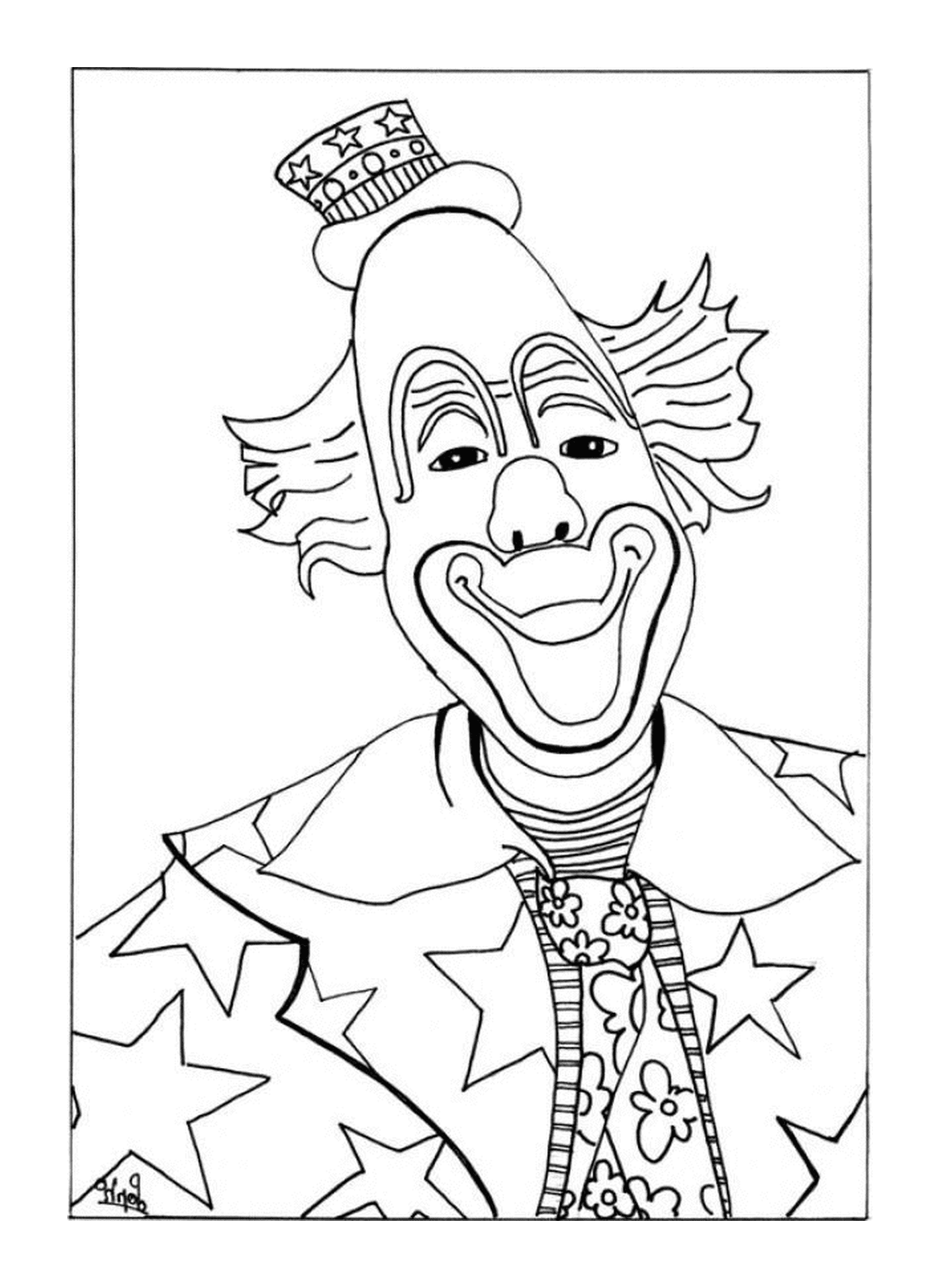  A clown for the circus 