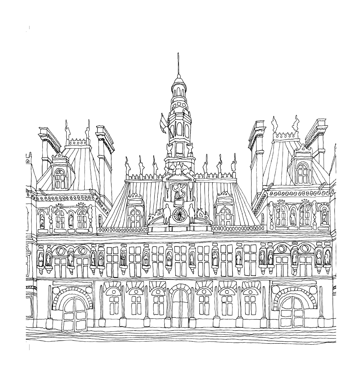  Hôtel de Ville Parigi 