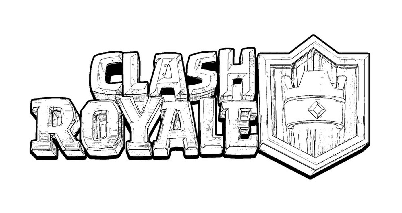  The official Clash Royale logo 