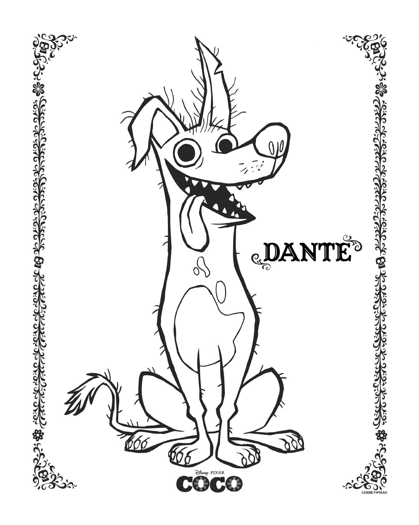  Dante in Coco, Disney 