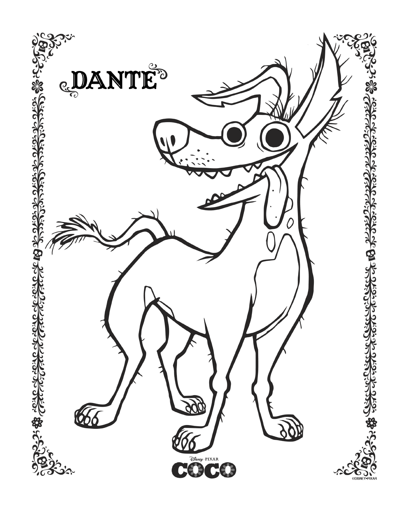  Dante 2 in Coco, Disney 