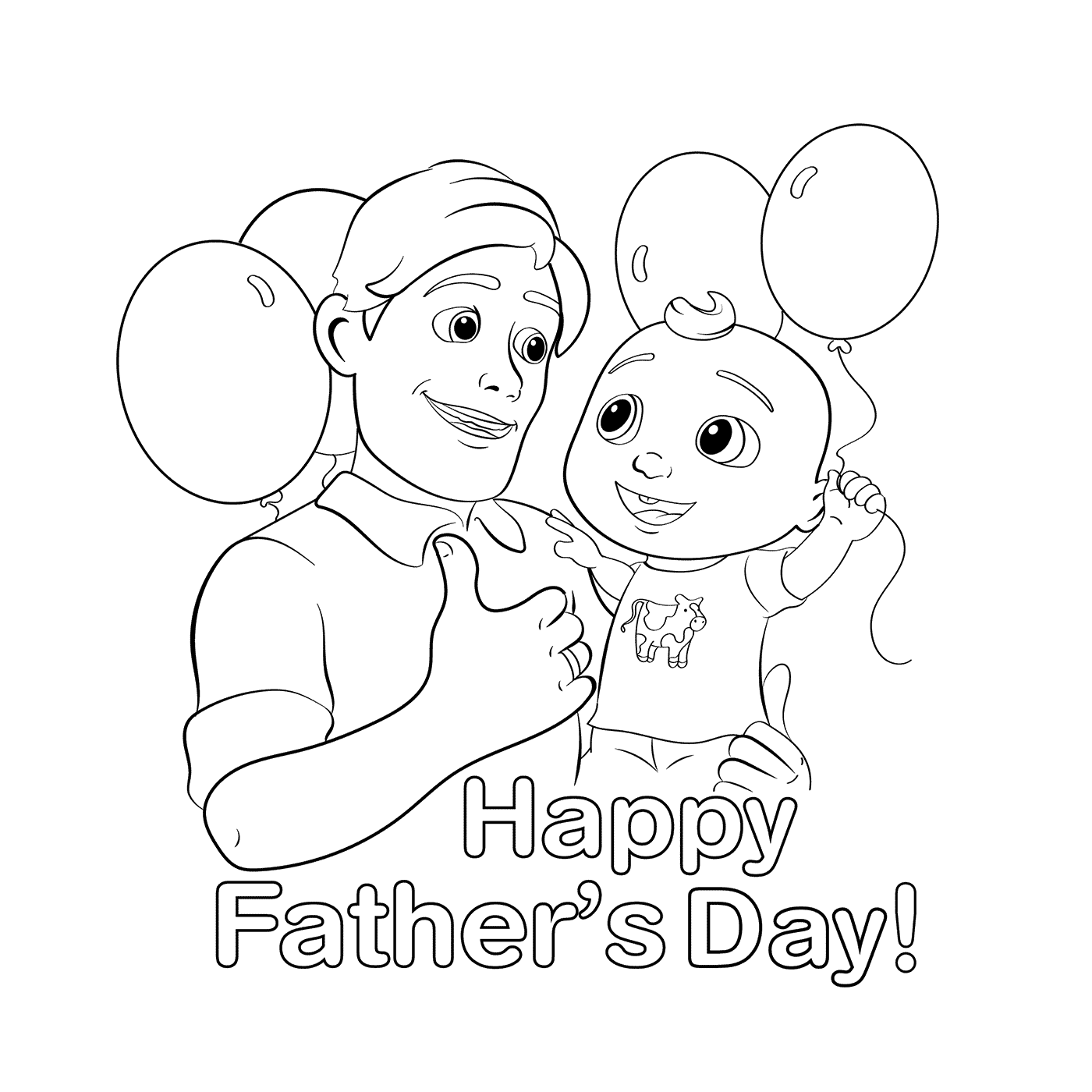  Celebrating Father's Day with a child 