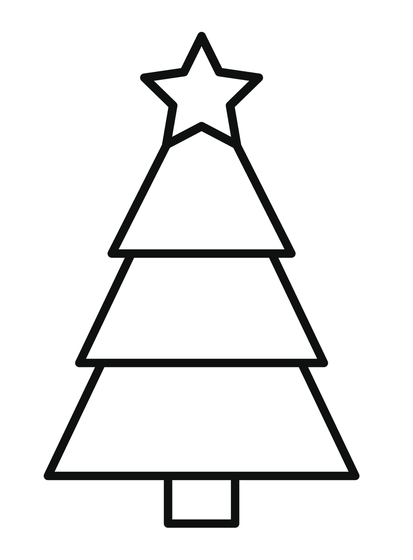  Un semplice albero di Natale 