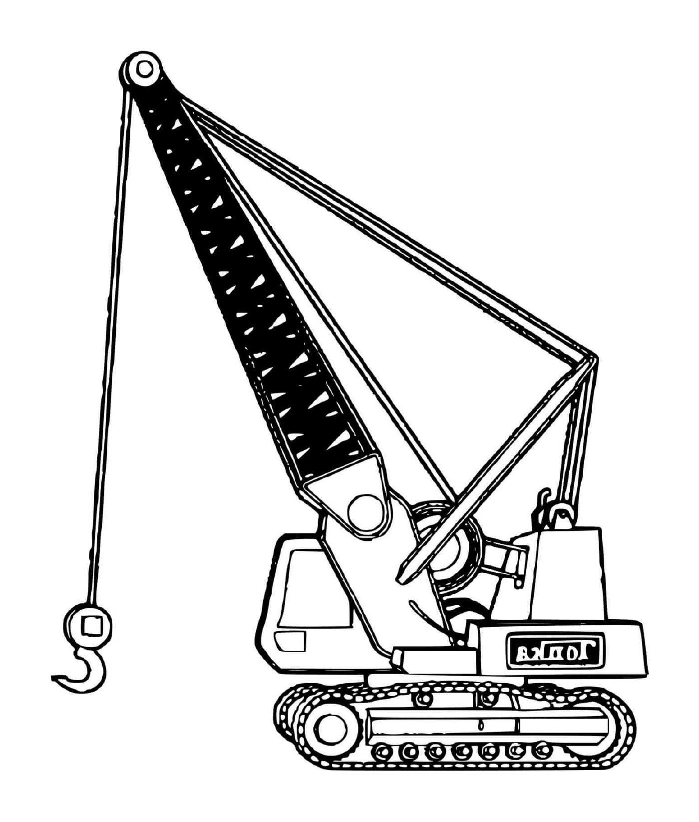 Image of a construction crane in action 