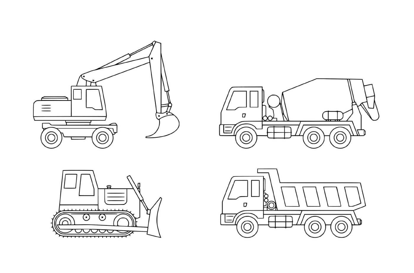  Diversi tipi di attrezzature per l'edilizia 