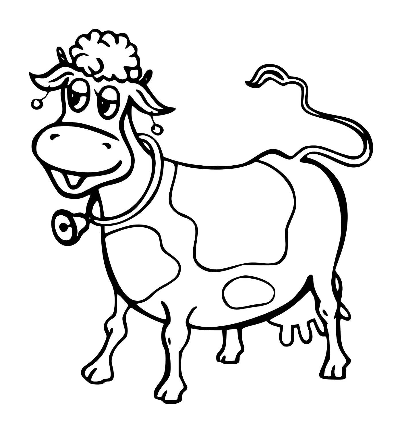  Cow with bell 