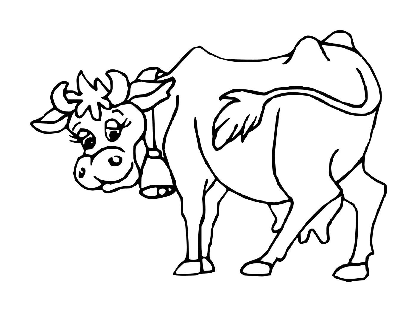  Корова с колокольчиком 