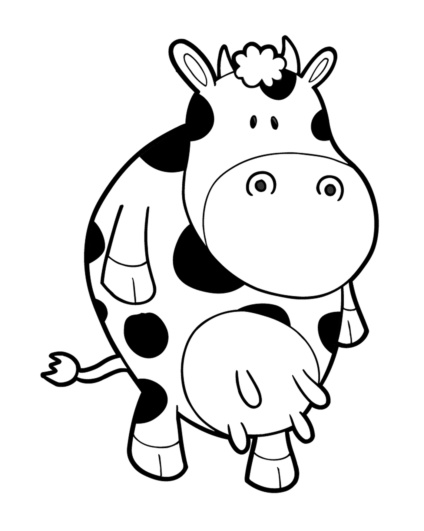  Ringoot standing cow 