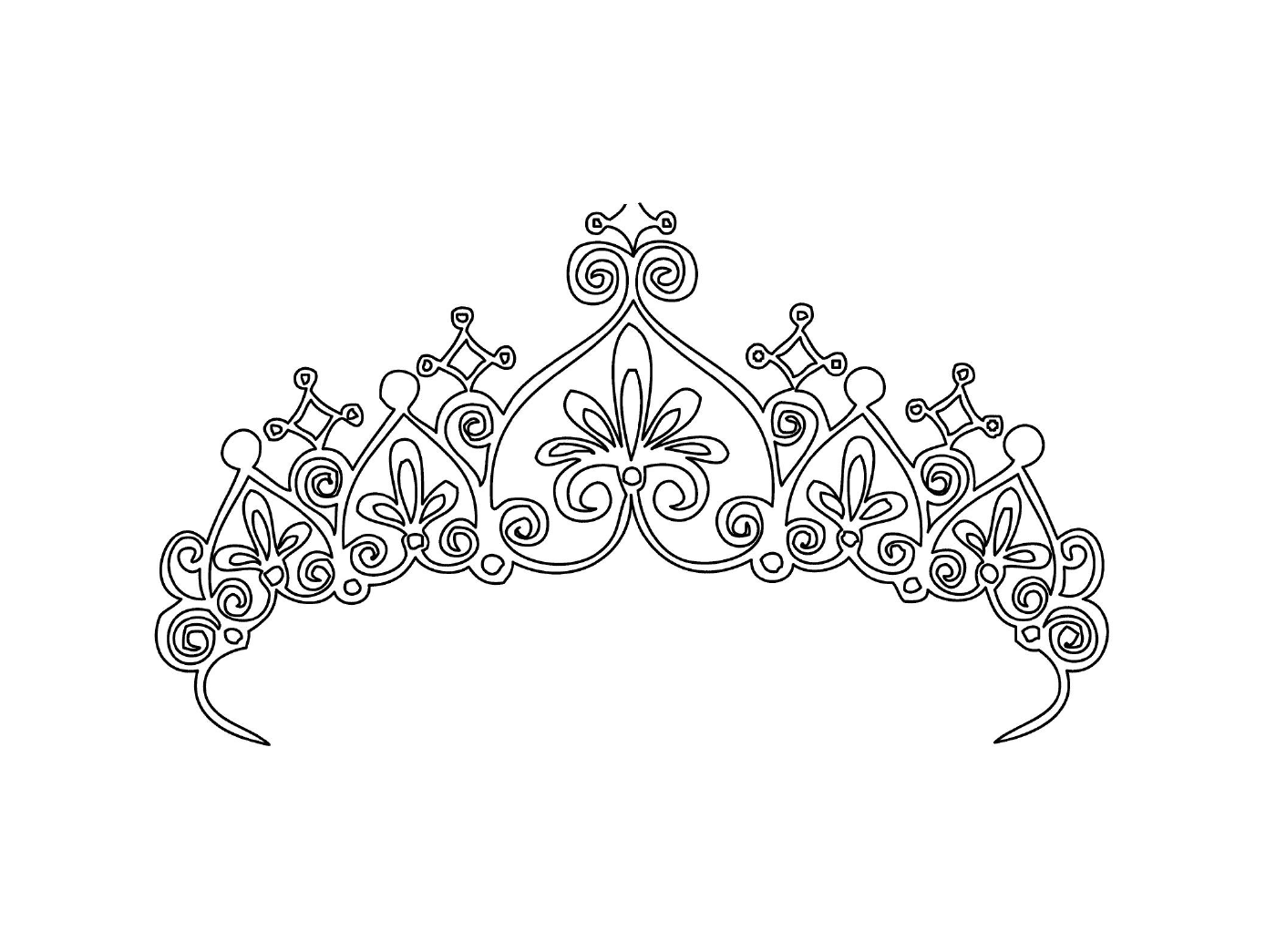  Una tiara 