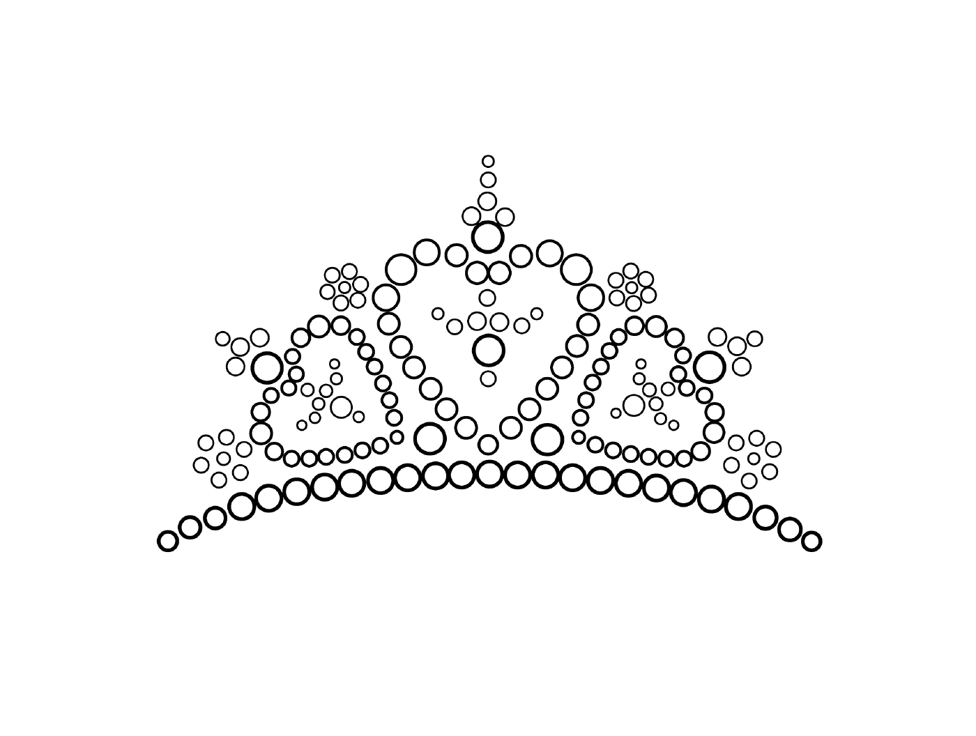  Una tiara 