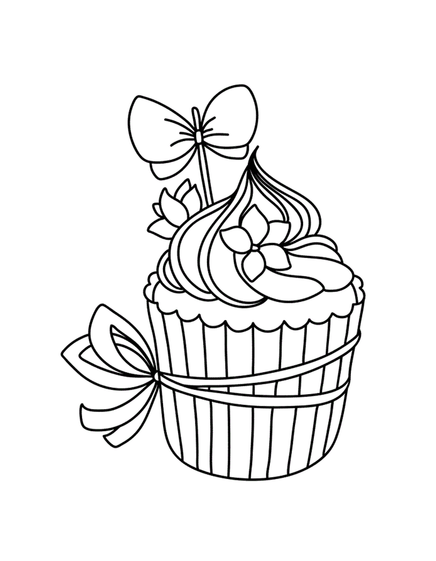  Ein Geburtstags-Cupcake 