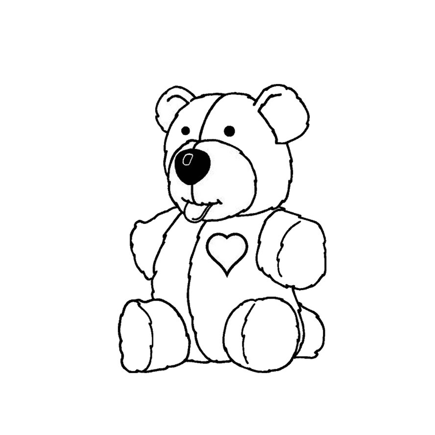  A teddy bear 