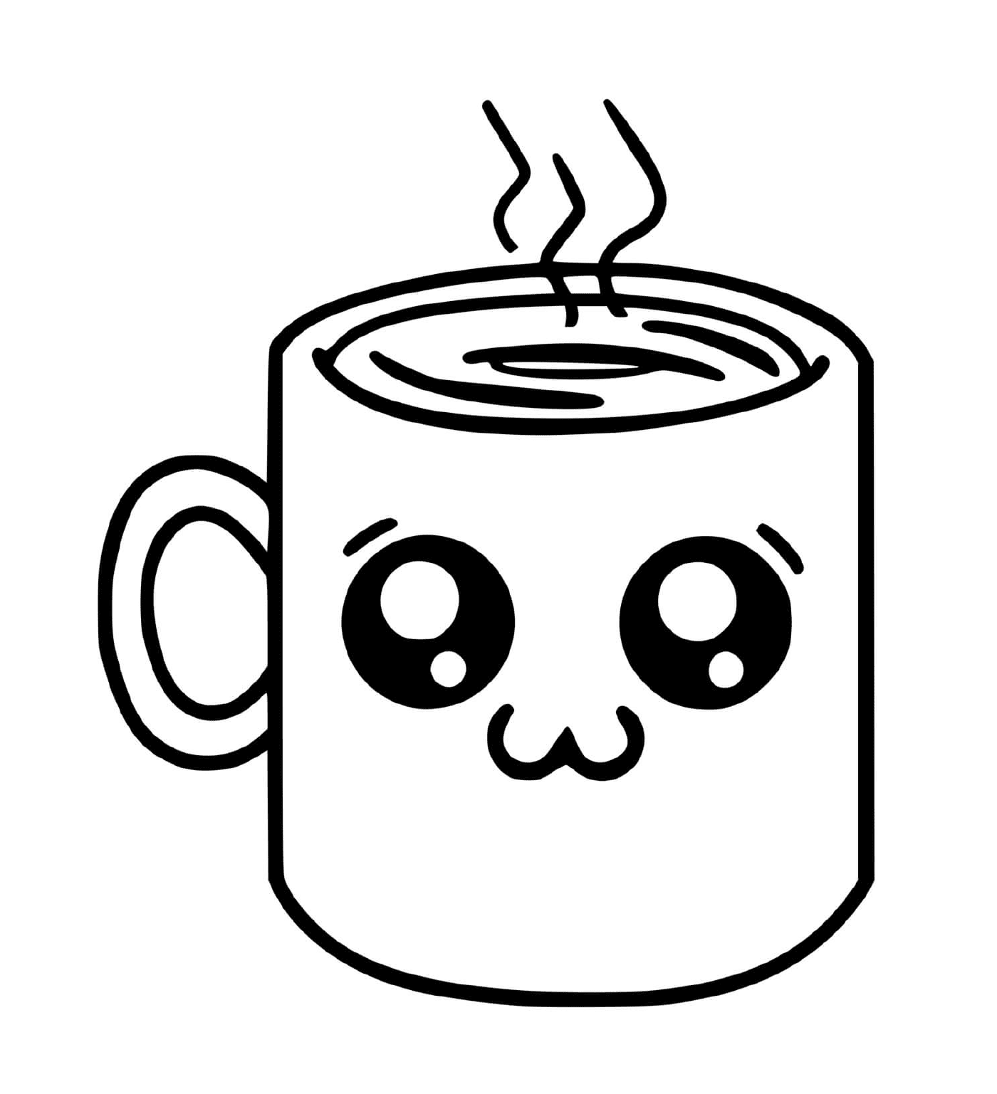  Una taza de café 