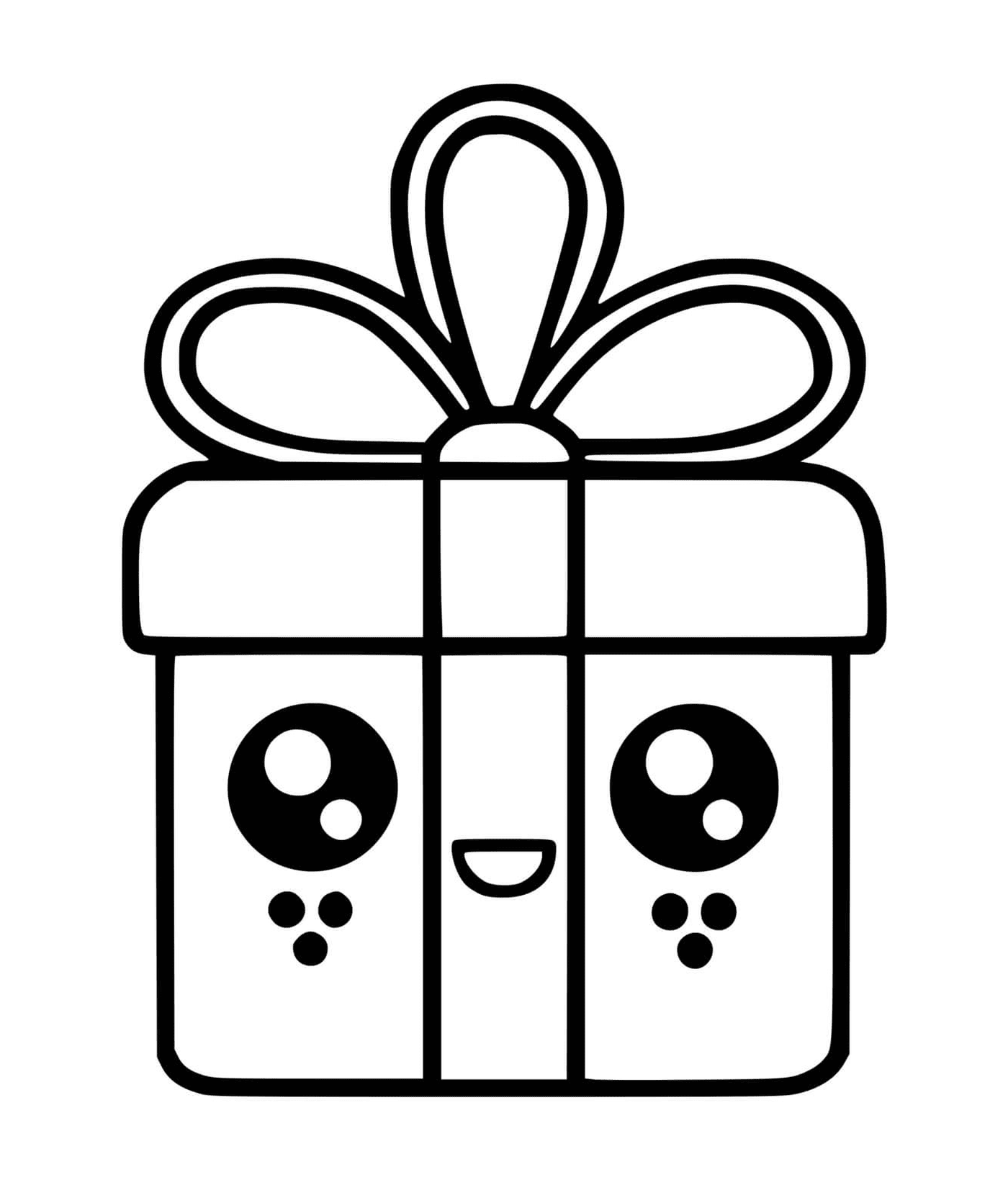  Una scatola regalo 