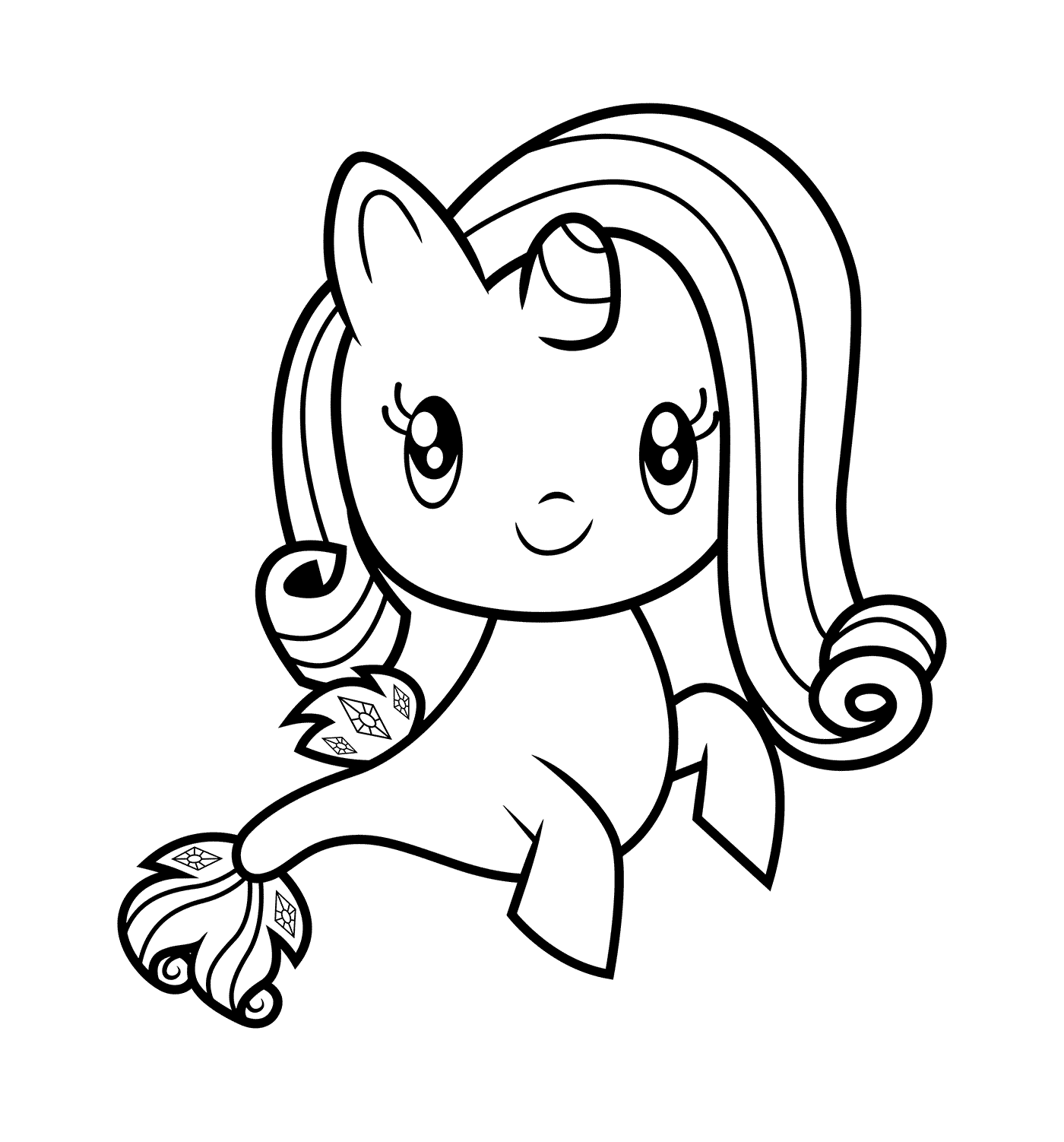  Sea Little Pony Cute Rarity 