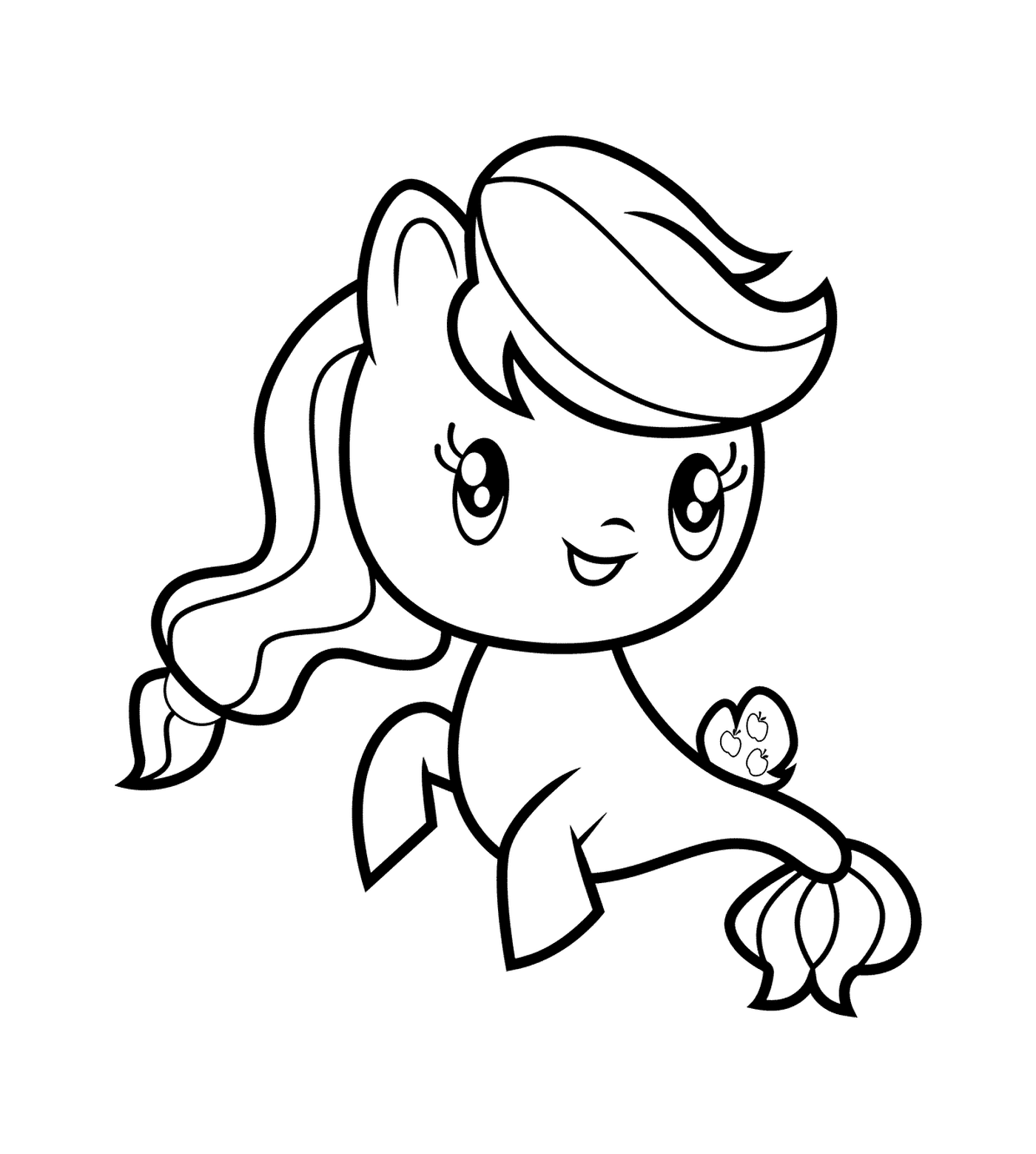  Applejack Pony of Sea from the Cutie Mark Collection 