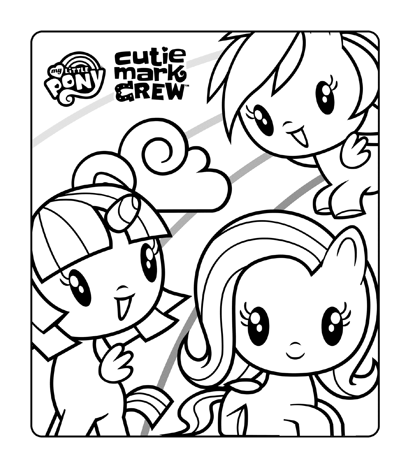  Group of Girls in the Cutie Mark Collection 