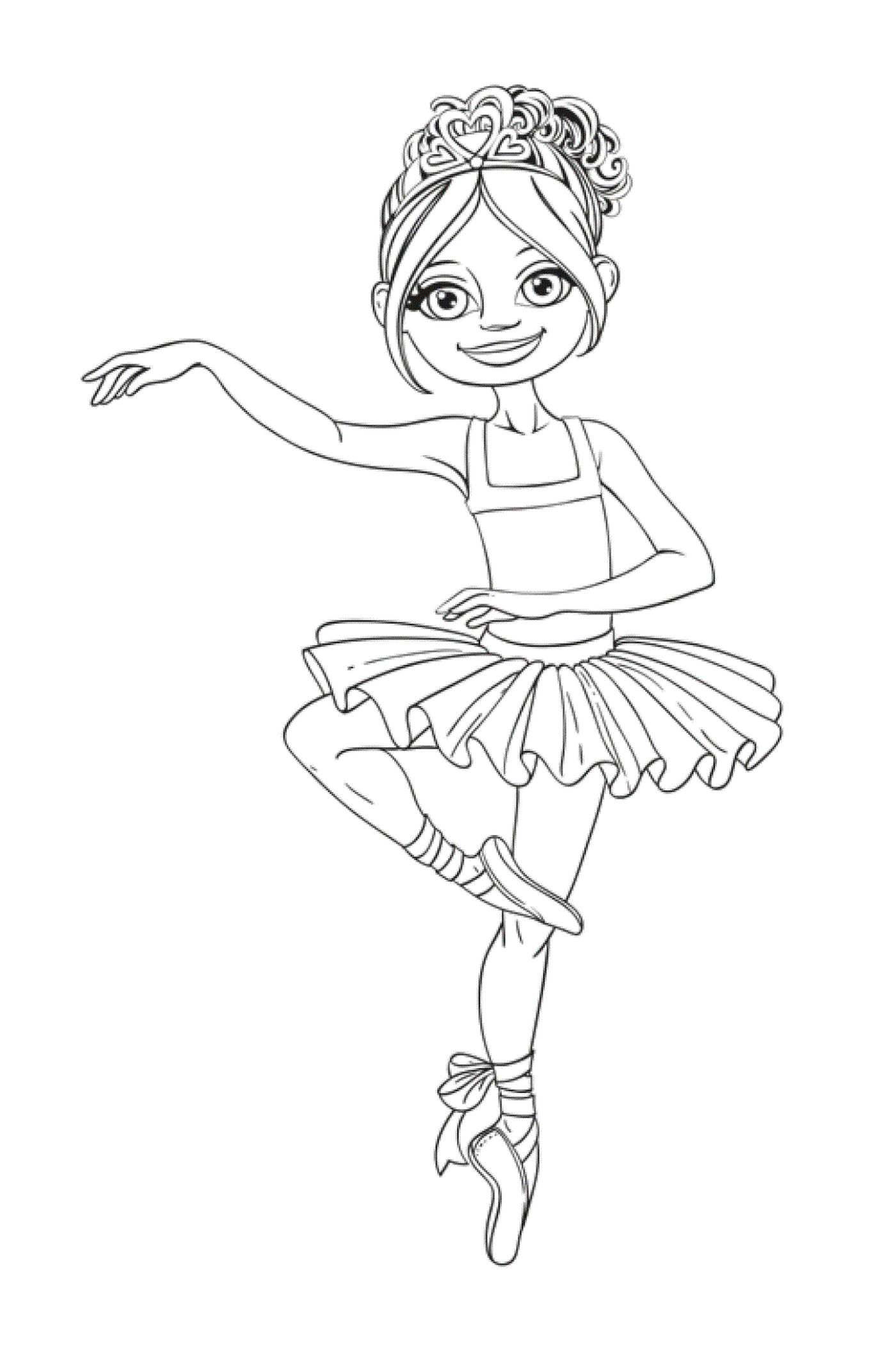  Estrella bailarina Princesa en Tutu 