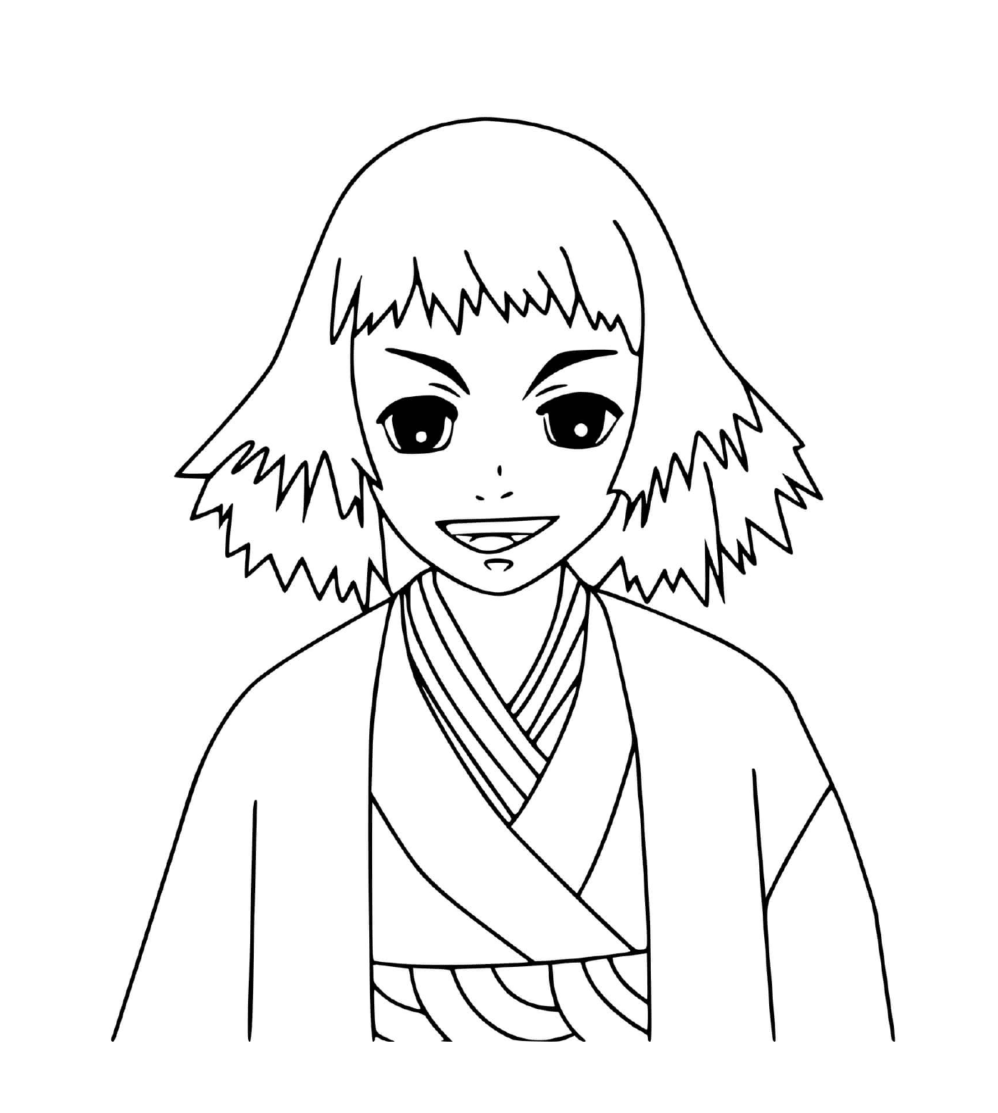  Susamaru lleva un kimono 