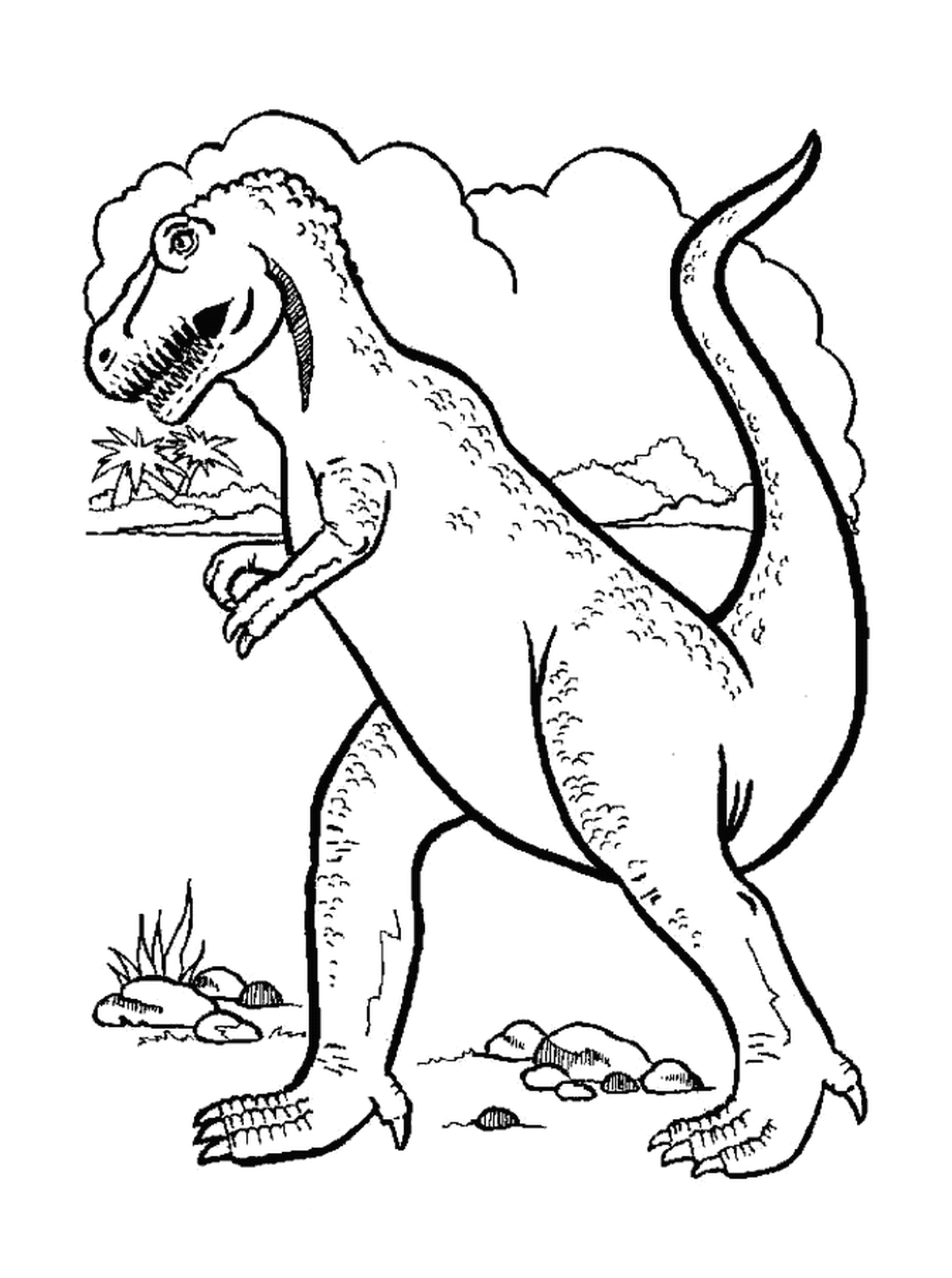  Dinosauro accattivante e intrigante 