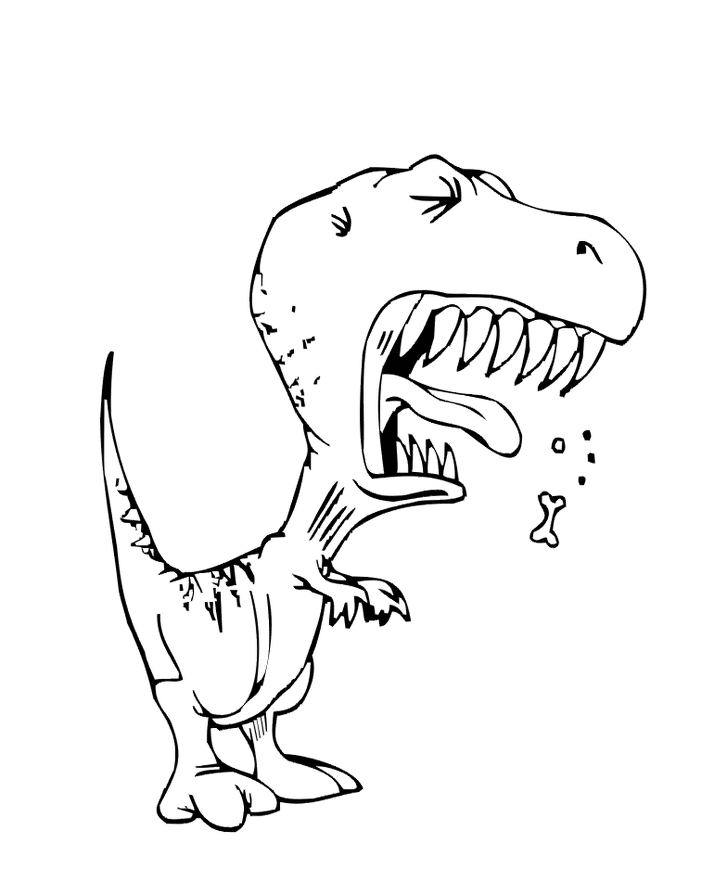 Ein Tyrannosaurier 