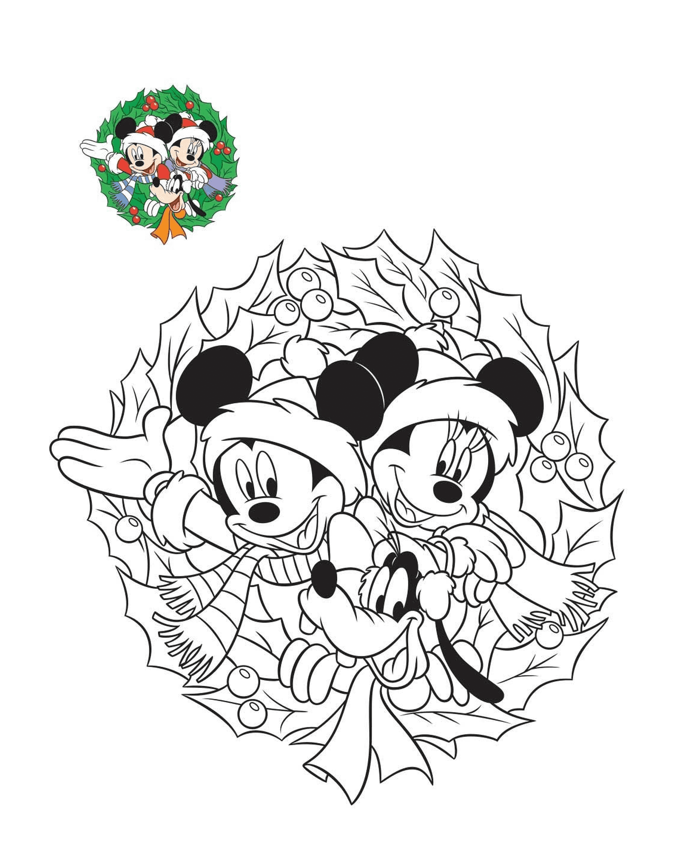  Mickey y Minnie en preparación 