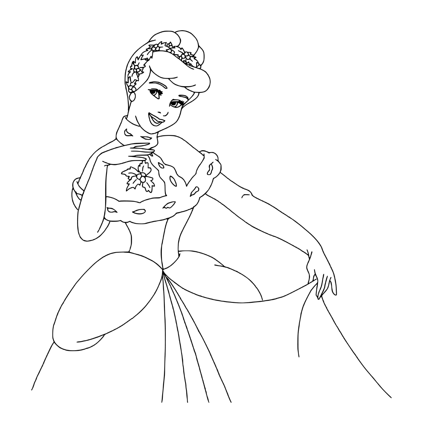  Cinderella that poses 