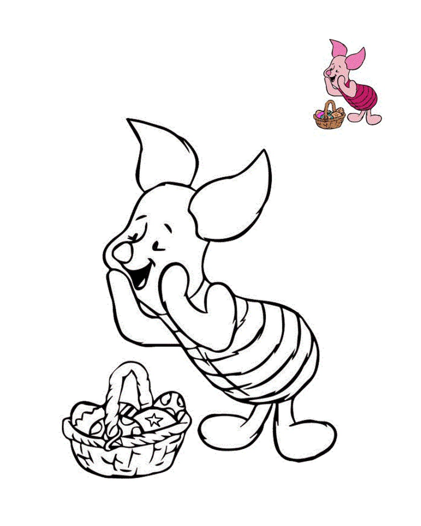  Swine basket disney Easters 