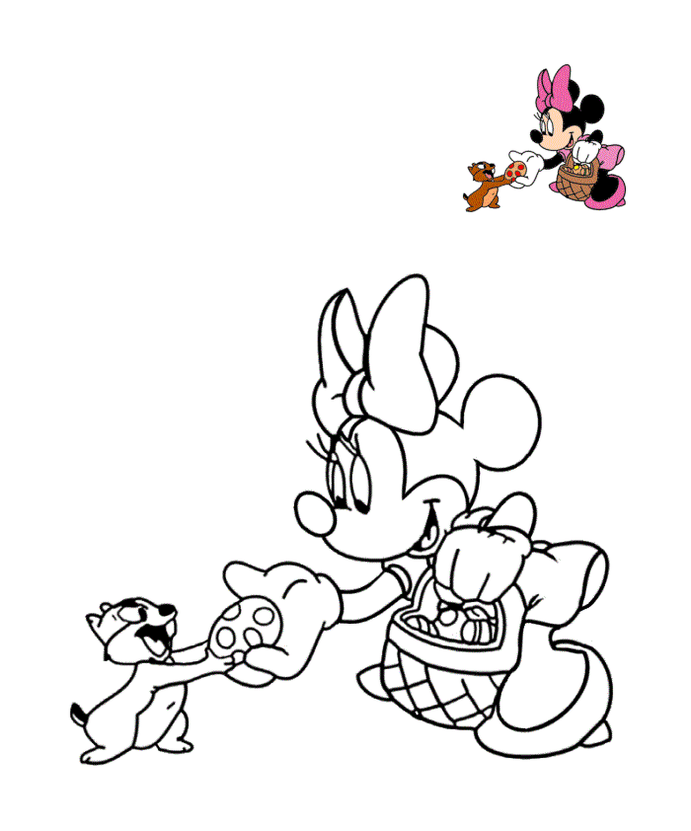  Minnie amici spedisce topo 