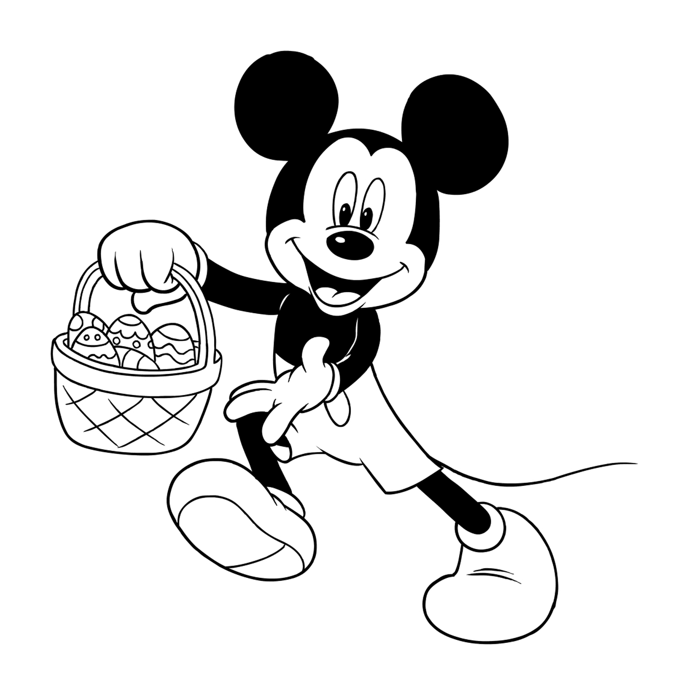  Korb Mickey Disney Eier 