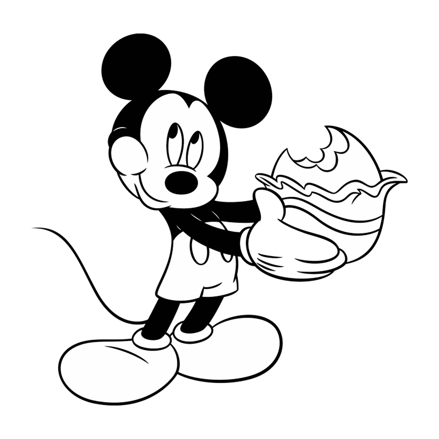  Burger Mickey isst Maus 