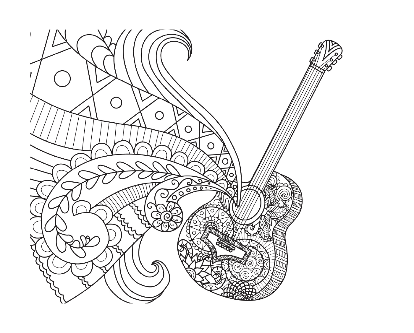  Guitarra Coco de Bimbimkha 