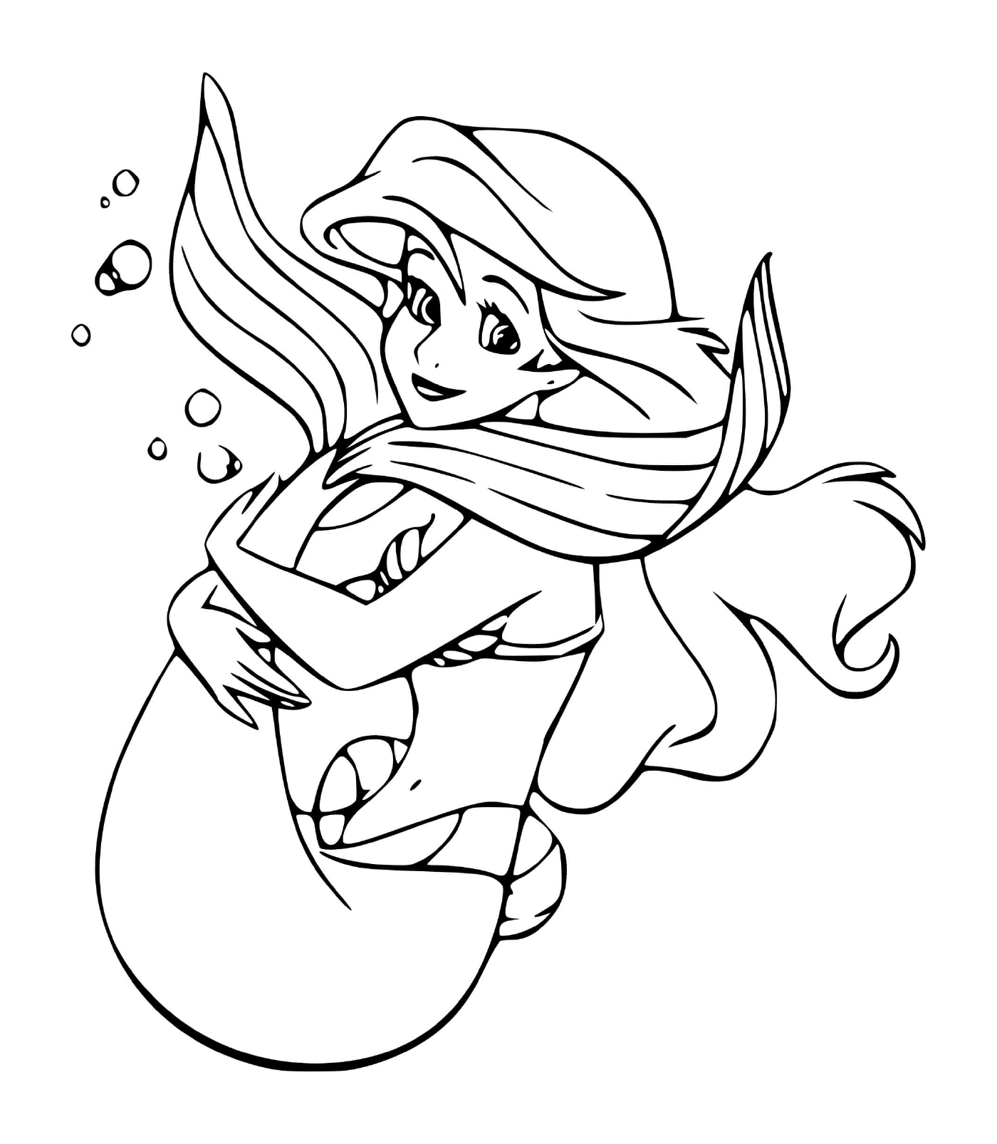  Ariel, una sirena avventurosa e curiosa del mondo 