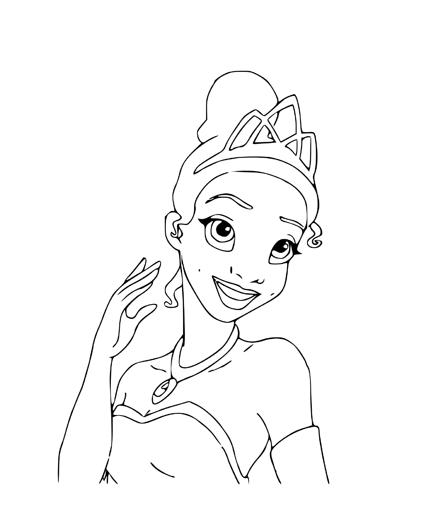 Tiana, first African-American Disney Princess in Princess and Frog 