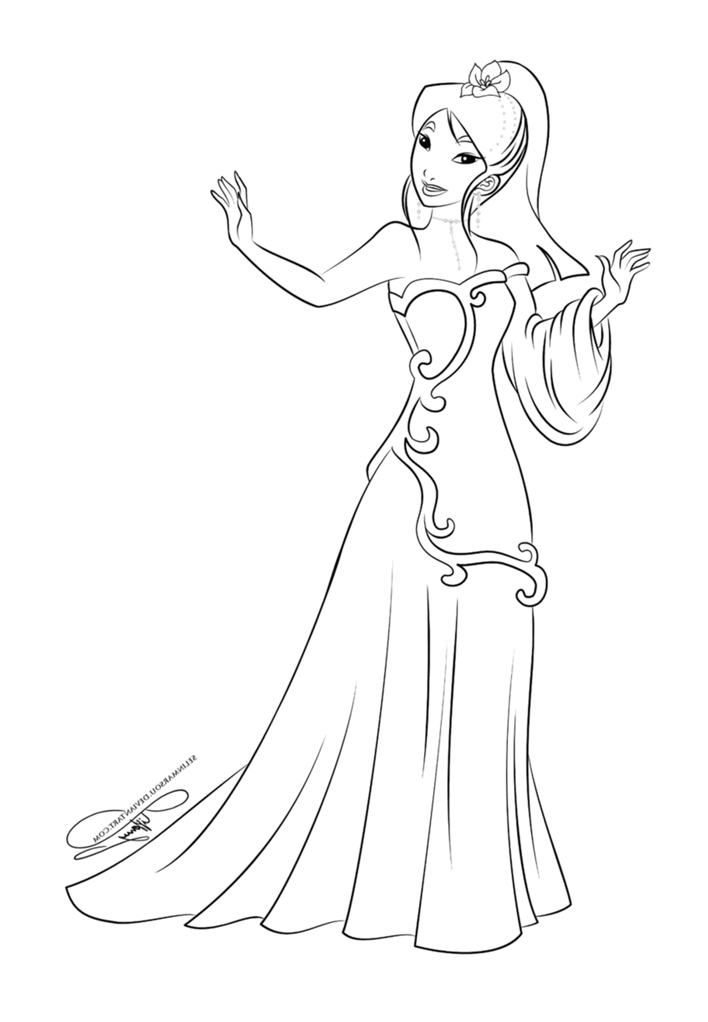  Mulan, a Disney princess 