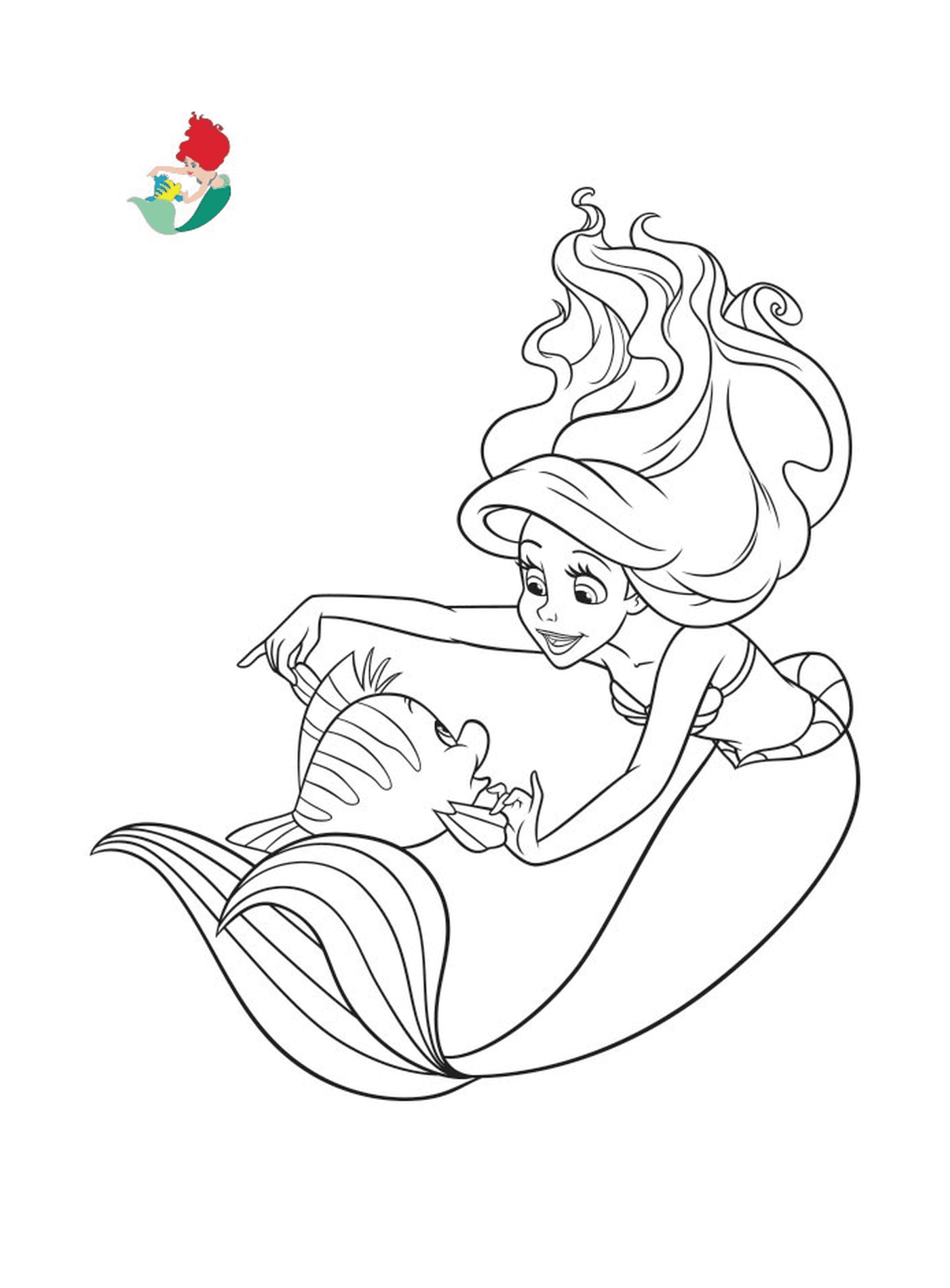  Ariel, Disney's little mermaid 