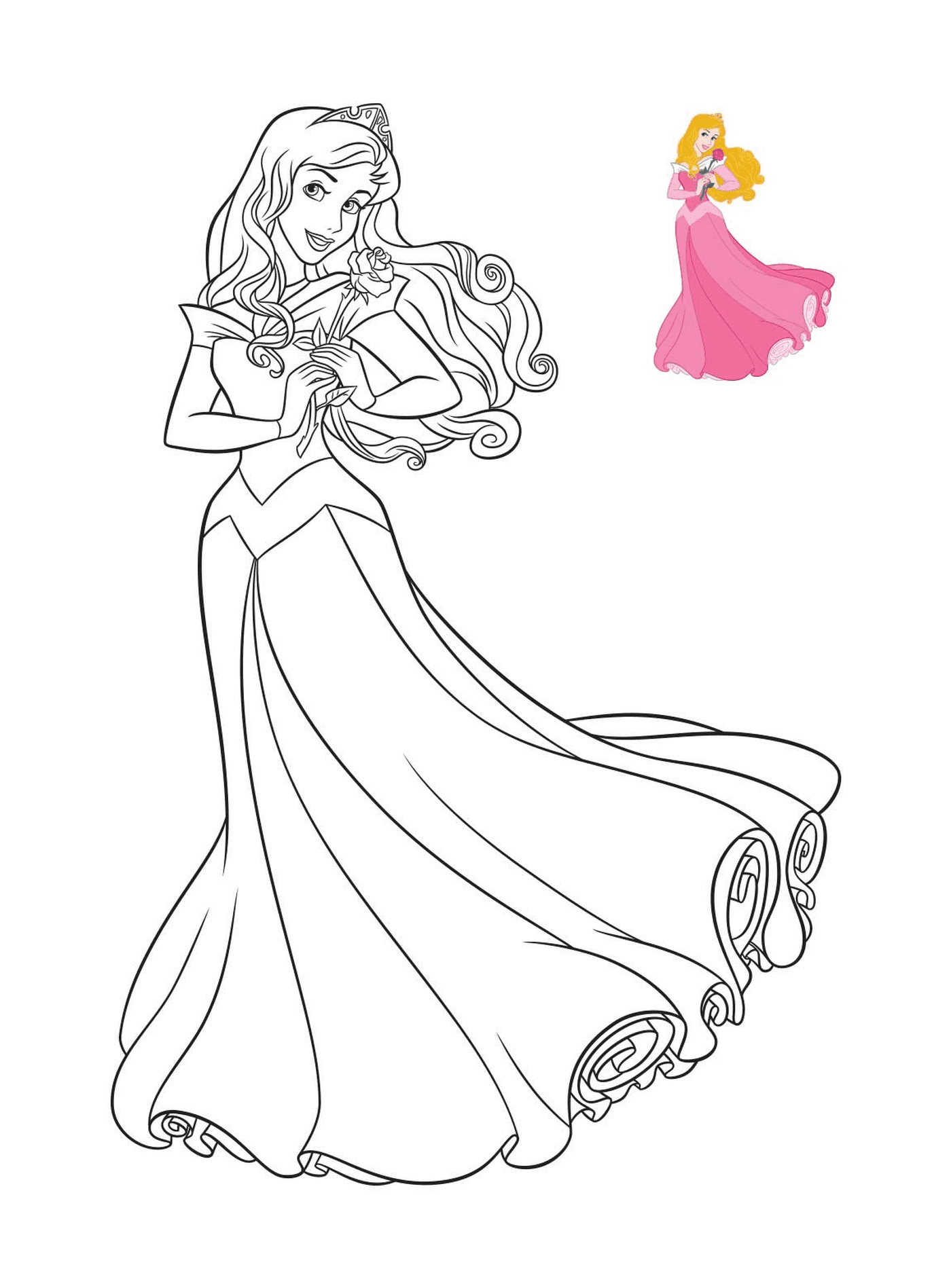  Aurore, a Disney princess 
