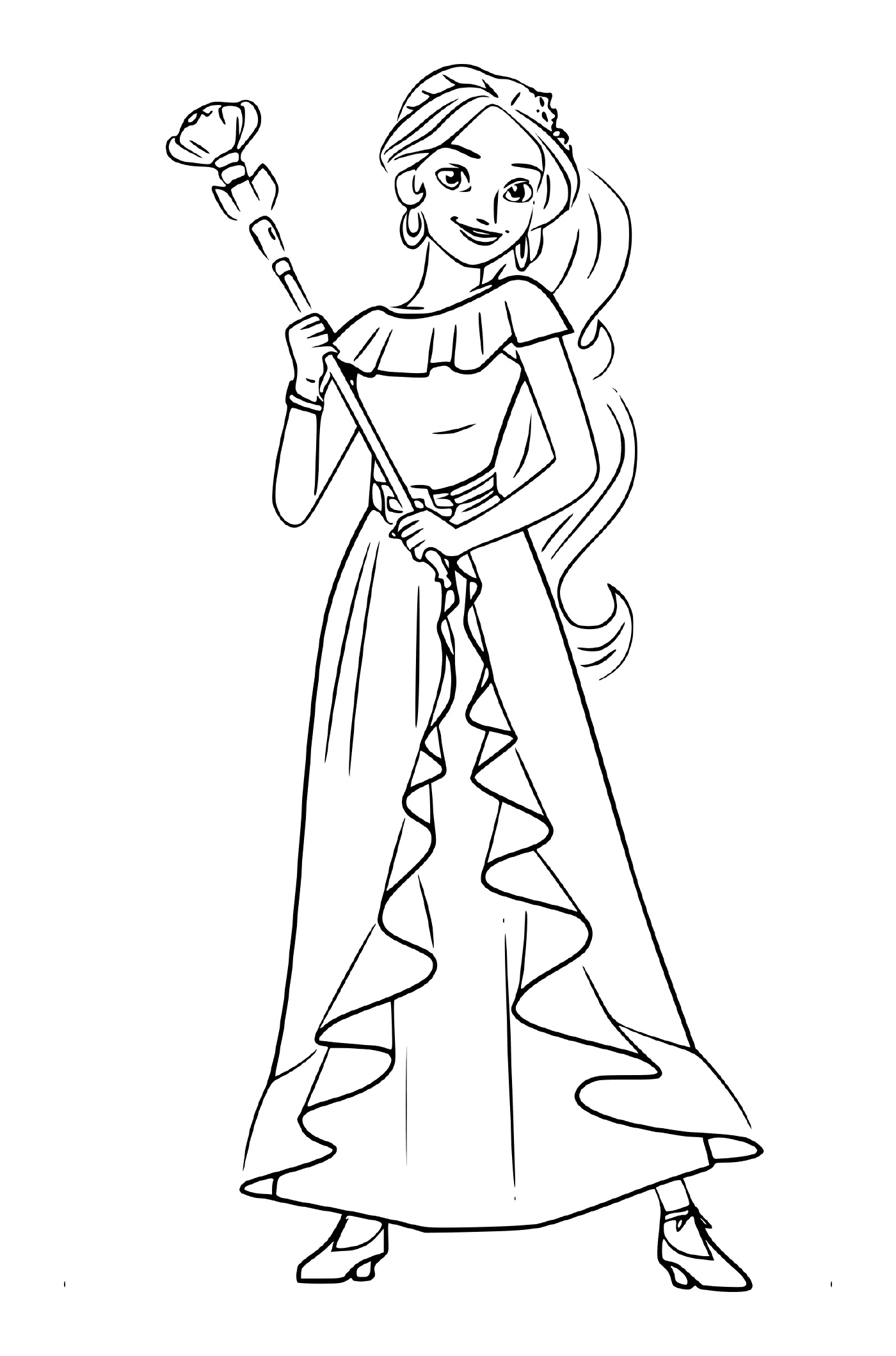  Elena, a Disney princess 