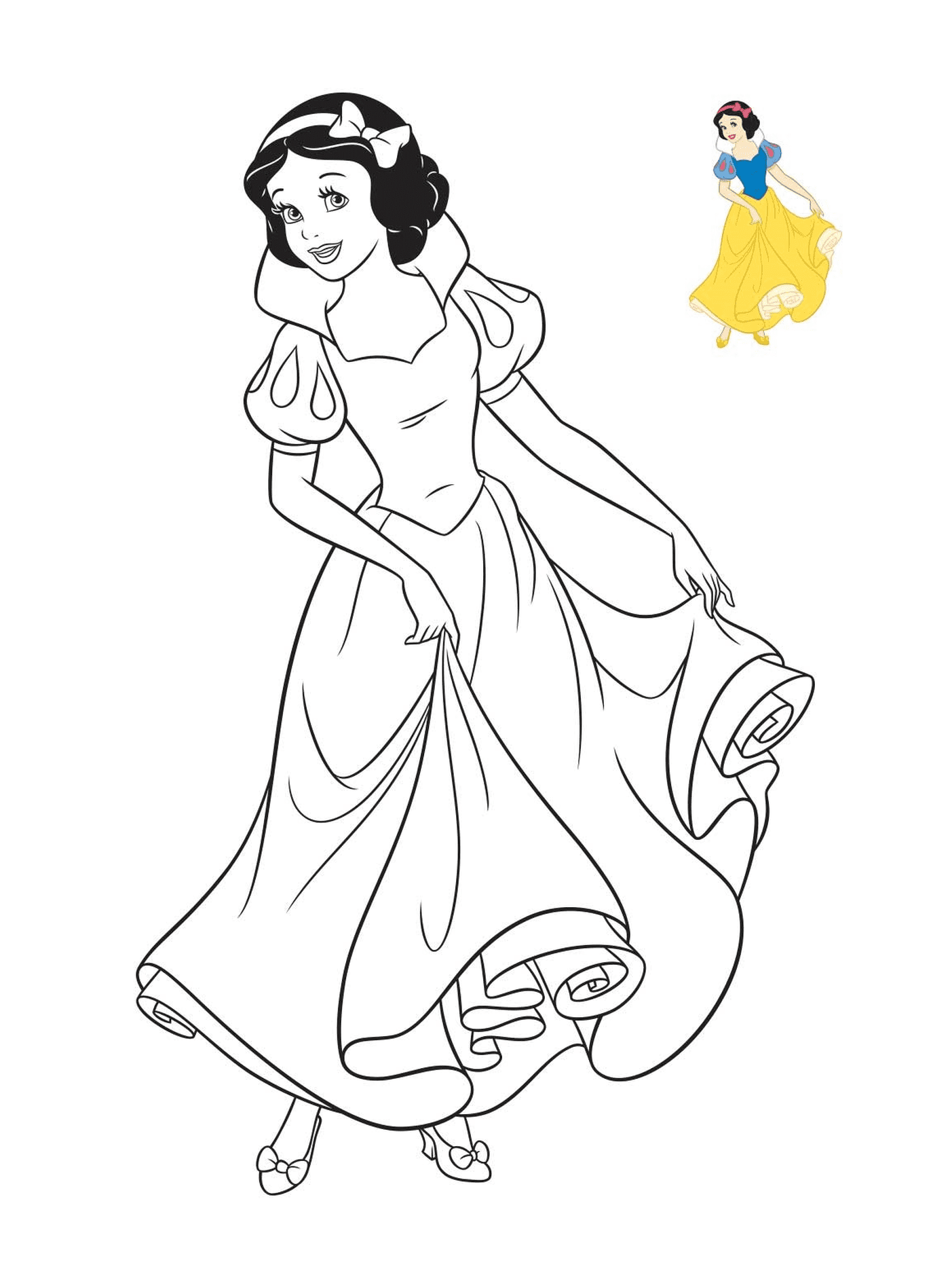  Белоснежка, принцесса Дисней 