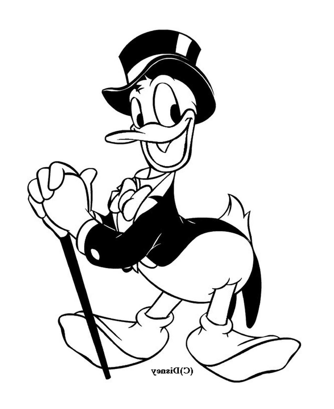  Donald in tuxedo with class 