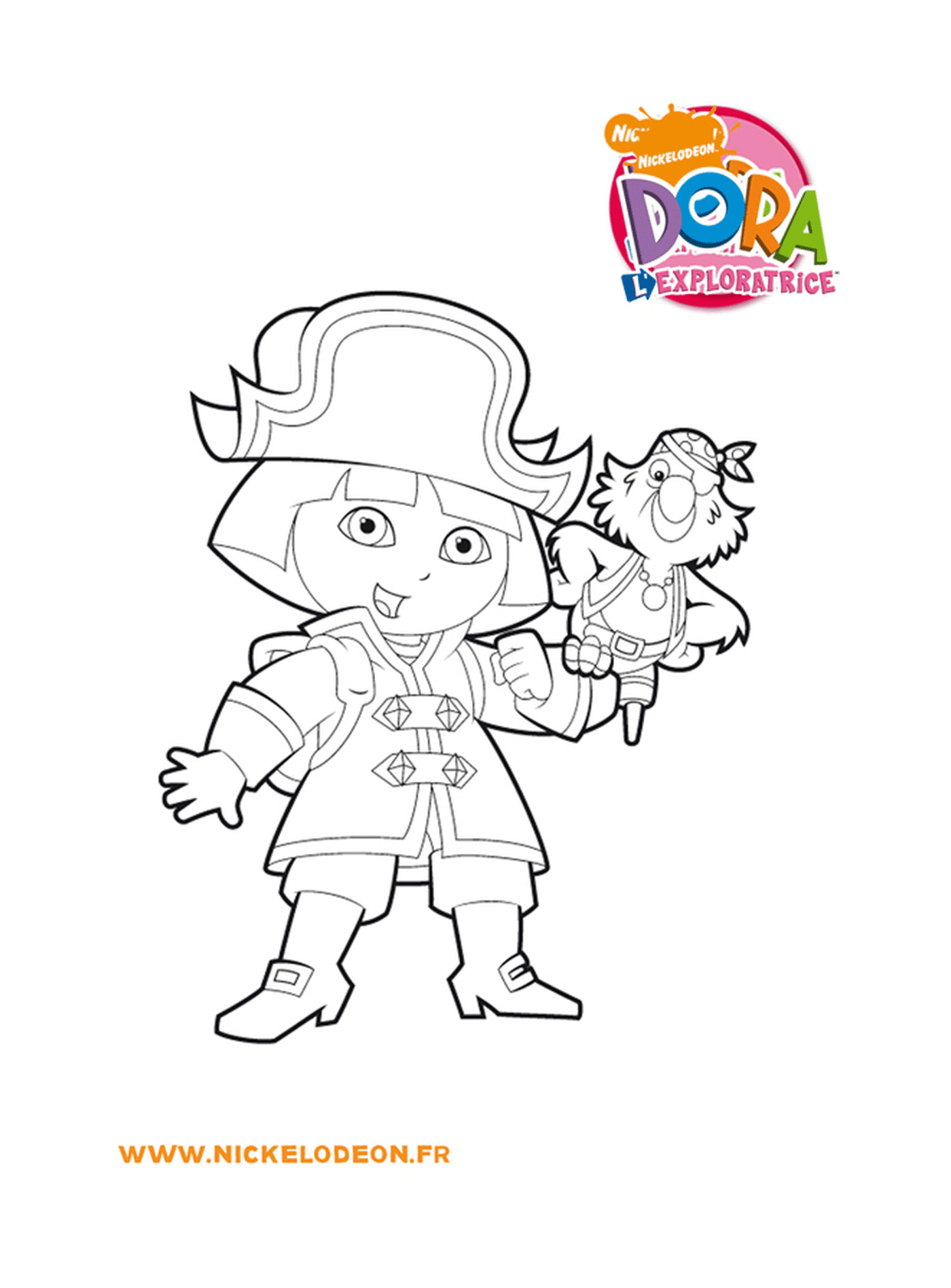  Dora verwandelt sich in einen furchtlosen Piraten 