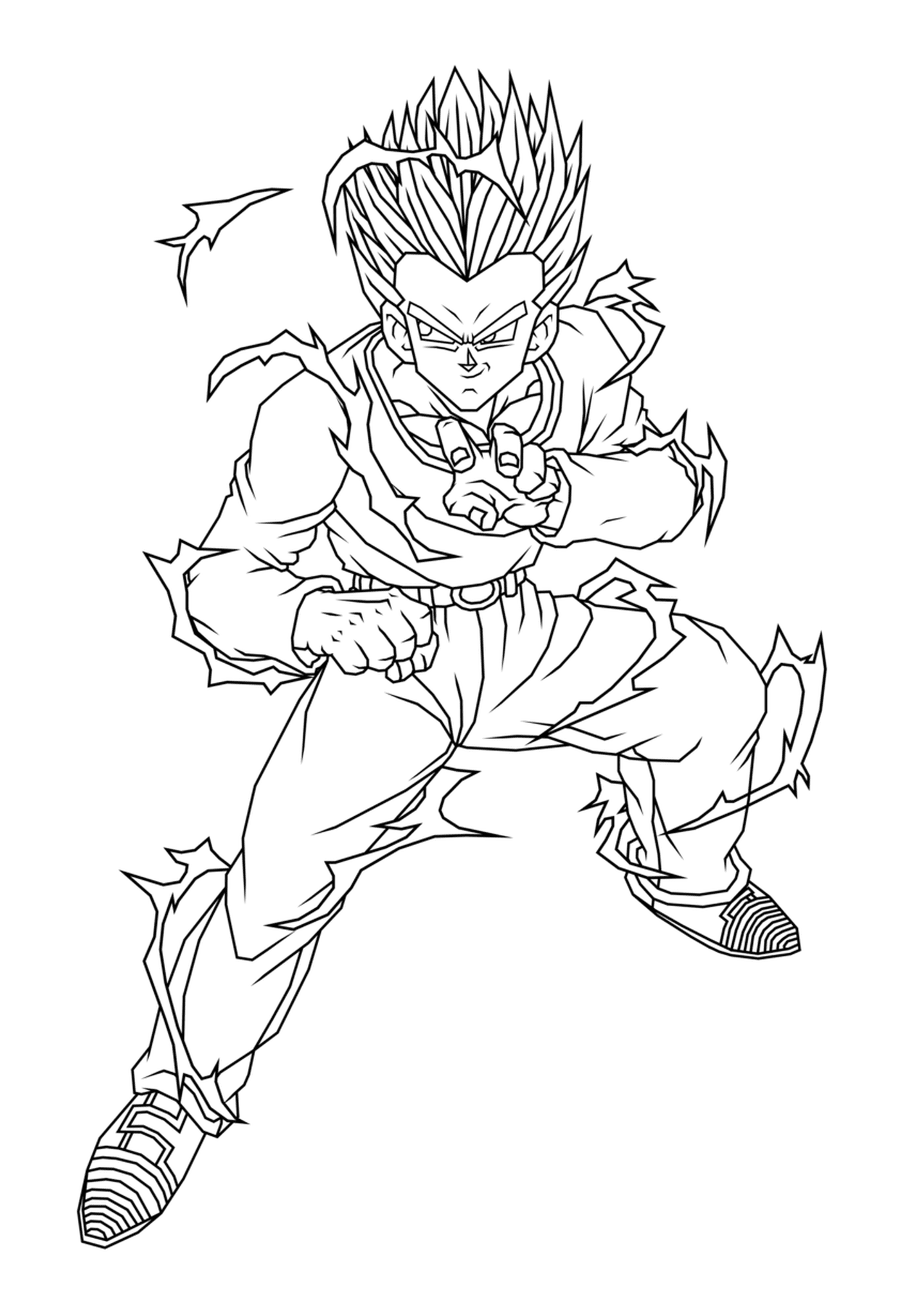  Yamcha, a character from Dragon Ball Z 