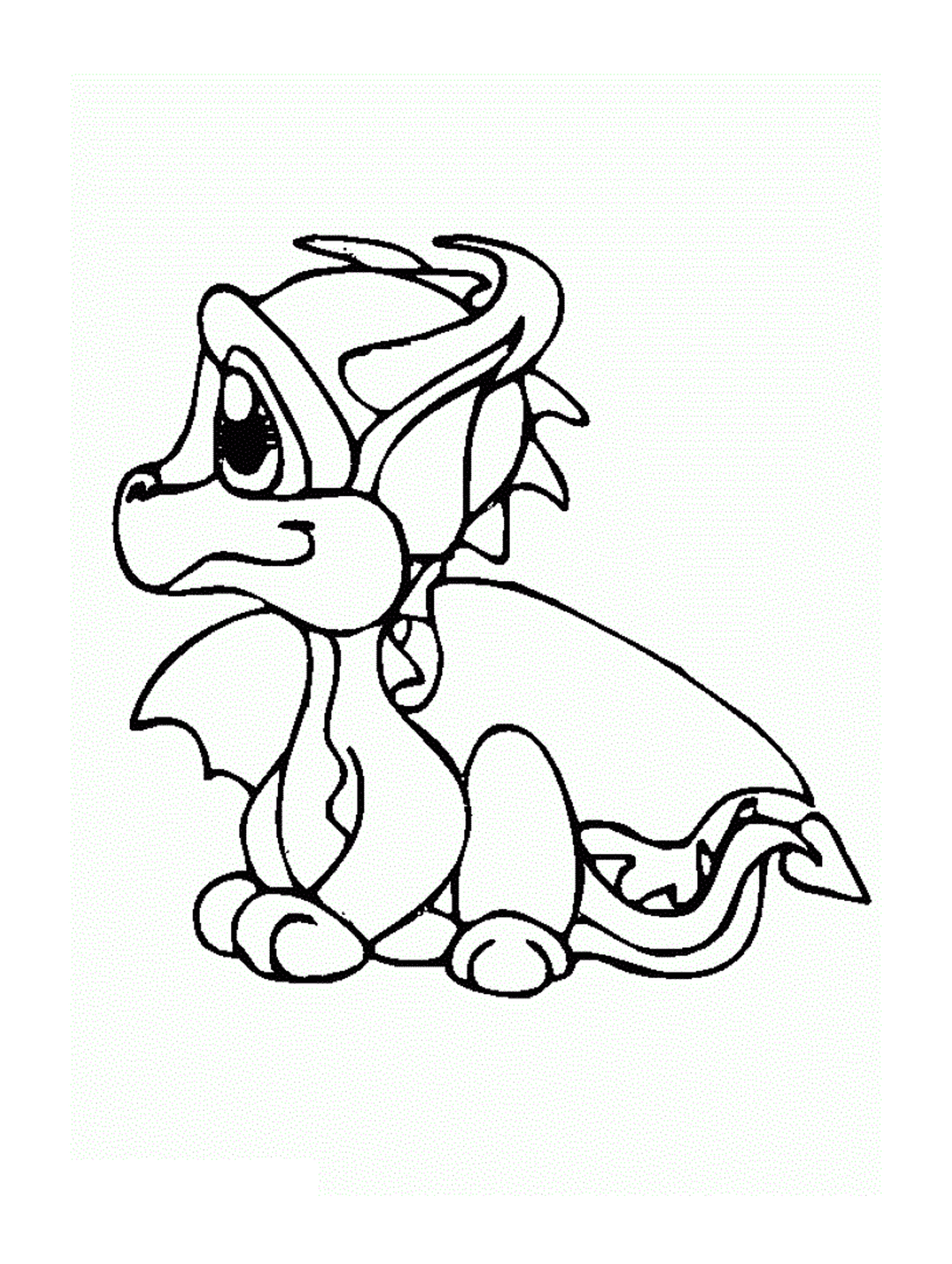  A lovely dragon baby 
